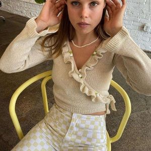 Tach clothing Olivia wrap top